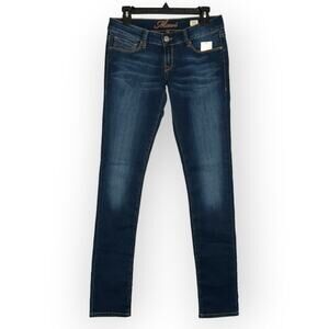 NWT MAVI SERENA Low-Rise Super Skinny Jeans SIZE 27 x 33 Dark Wash Blue Denim